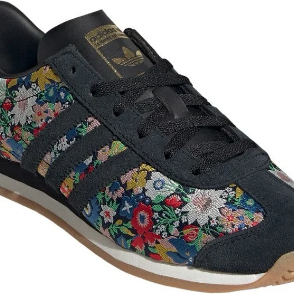 Liberty of London Black Floral Sneakers - Picture 11 of 12